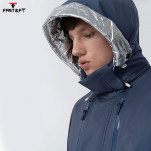 Chaqueta cortavientos para hombre de deporte al aire libre al por mayor, chaqueta de esquí impermeable de montaña con logotipo personalizado - Product Image 6