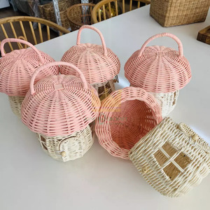 Sonajero de ratán con forma de bellota ecológica 100%, juguete de decoración para habitación de Niños de Vietnam para habitación de bebés y niños - Product Image 5