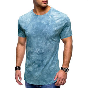 T-shirt tie-dye pour hommes, style tendance, pour usage extérieur, nouveau style, facile à porter, respirant - Product Image 5