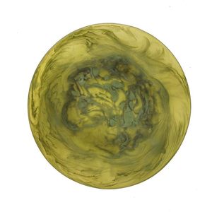 Plato de servicio de resina clásico para cocina, hogar, Hotel, restaurante, plato de comida, platos de comedor de forma redonda de Color plateado - Product Image 1