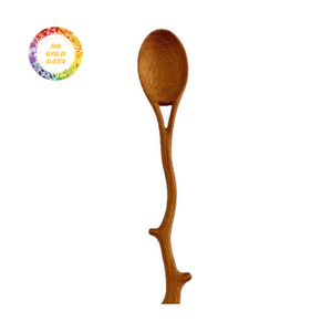 Cuillère en bois Surface en bois lisse pour outils de cuisine servant des repas et remuant la soupe Origine du Vietnam - Product Image 6