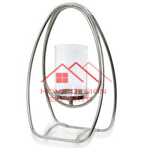 Bougeoir en T avec finition dorée en métal et aluminium, tout nouveau design, pour accessoires de décoration moderne et luxueux - Product Image 5