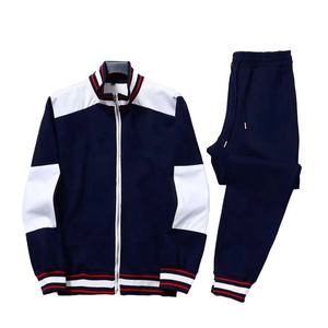 Conjunto Deportivo de Moda para Hombre, Sudadera y Pantalones Deportivos 2 en 1, Conjunto de Invierno con Capucha y Cremallera para Baloncesto - Product Image 1