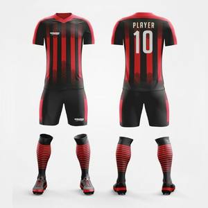 OEM logotipo personalizado sublimación impresa camisetas de fútbol uniformes Kits de alta calidad de color personalizado de diseño personalizado de los hombres adultos conjuntos - Product Image 3