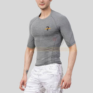 เสื้อยืดออกกำลังกายสำหรับผู้ชายขนาดพลัสไซส์สำหรับผู้ใหญ่ - Product Image 3
