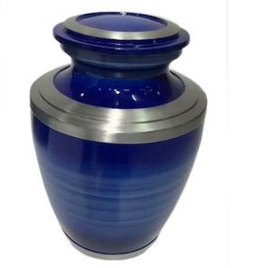 Urnas de cremación hechas a mano únicas, urnas de cremación de madera modernas, urnas de dispersión biodegradables, mármol de lujo - Product Image 2