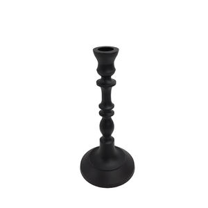 New Decorative Metal <b>Taper</b> <b>Candle</b> <b>Holder</b> Black Color for Home Christmas Tableware Lights Decoration <b>Candle</b> <b>Taper</b> - Product Image 1