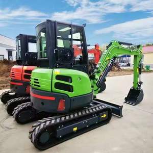 Mini Excavadora China en Oferta, Mini Excavadora Hidráulica de 3.5 Toneladas, Nueva Excavadora con Brazo Articulado en Venta - Product Image 1