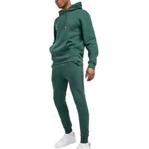2025 haute qualité hommes vêtements de sport costume nouveau haute rue décontracté ample à manches longues à capuche avec broderie hiver sweat - Product Image 1