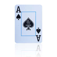 Cartes à jouer de poker mondial, cartes à jouer de poker Texas, qualité professionnelle de casino, cartes à jouer de taille originale de casino