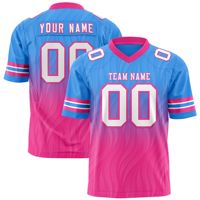 Maillots de rugby personnalisés pour adultes, 100% polyester, séchage rapide, manches courtes, grandes tailles avec impression de logo personnalisé, du S au XL