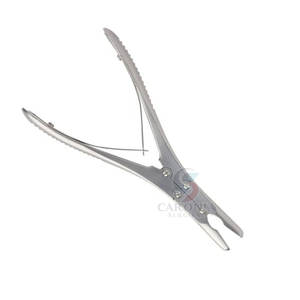 Rongeur de Hueso Ruskin de Alta Calidad, 19 cm, 4 mm, Instrumentos Quirúrgicos Ortopédicos Manuales de Acero Inoxidable - Product Image 4