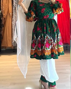 เดรสปักลายดั้งเดิมของ kuchi สำหรับผู้หญิง2024งานแฮนด์เมดพร้อมผ้าลูกไม้ตกแต่งเทศกาลวัฒนธรรม - Product Image 5