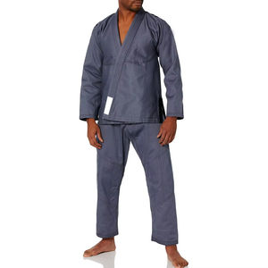Kimono de Jiu-Jitsu sur mesure en coton extensible respirant léger à 100% avec couleurs et logo personnalisés - Product Image 1