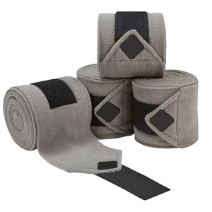 Bandages de protection pour jambes de cheval Professional Choice, en polaire double face, durables et flexibles, bandages en polaire pour chevaux - Product Image 1