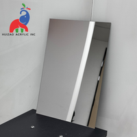 Plaque acrylique miroir PMMA HUIZAO 1220x2440mm 0.8-3mm, haute brillance, résistante aux UV, extrudée, pour impression, gravure et moulage