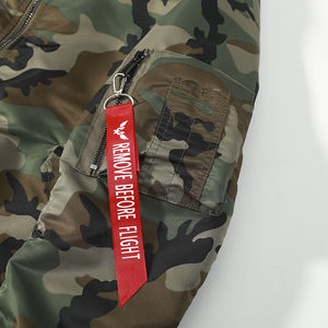 Nylon Camouflage hiver 2025 Veste Coupe-Vent Vestes Mode Bomber Casual Baseball Varsity Jacket - Product Image 4