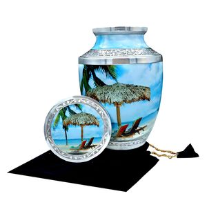 Top Quality Metal Wholesale Cremation <b>Urn</b> for Human & Pet Ashes <b>Large</b> Metal Cremation <b>Urn</b> for Adult Keepsake <b>Urn</b> - Product Image 1