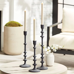 Attractive Design Metal <b>Taper</b> <b>Candle</b> <b>Holder</b> Black Finished for Home and Wedding Tabletop Decorative <b>Candle</b> <b>Tapers</b> - Product Image 1