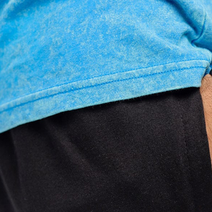 เสื้อยืดผู้ชายวินเทจซักกรดแบบออกแบบได้ตามต้องการเสื้อผ้าแนวสตรีทผ้าคอตตอน100% น้ำหนักเบา - Product Image 6