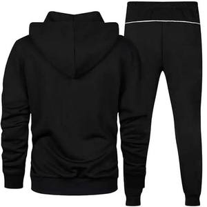 Long Sleeve Hooded Pullover <b>Thermal</b> Men's Gym Sweatshirt Plus Size Plain <b>Tracksuit</b> Embroidered for Running Puff Printing 2024 - Product Image 4