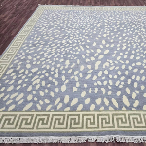 Tapis en laine faits à la main de luxe moderne de qualité supérieure noués à la main personnalisation taille 5x8 à 12x14 pour le bureau à domicile et les hôtels dynamiques - Product Image 1