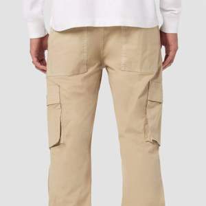 Walker <b>Khaki</b> <b>Cargo</b> Kick Flare <b>Pants</b> <b>for</b> <b>Men</b> Stylish High-Rise Flare <b>Pants</b> with Multiple <b>Cargo</b> Pockets, Ideal <b>for</b> Everyday Wear - Product Image 5