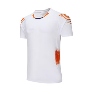 เสื้อยืดเล่นกีฬาฟุตบอลแบบสั้นสำหรับผู้ชายเสื้อยืดเล่นกีฬาฟุตบอลสั่งผลิตได้จากโรงงาน2025 - Product Image 2