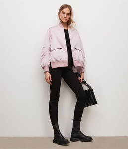 <b>Lightweight</b> Sportswear Casual Bomber <b>Jacket</b> for <b>Women</b> 2024 New Fashion Ladies Windbreaker Bomber <b>Jacket</b> - Product Image 4