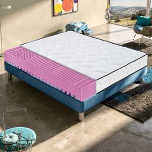 Materasso in Memory Foam Ortopedico 100% Made in Italy, Indeformabile, Densità H3/H4, 11 cm di Altezza - Product Image 1