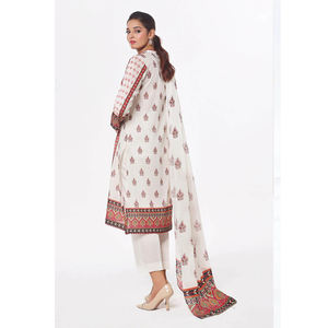 Robe décontractée légère en tissu de qualité non cousu, 3 pièces, pour femmes, nouvelle arrivée, salwar kameez, toutes saisons - Product Image 2