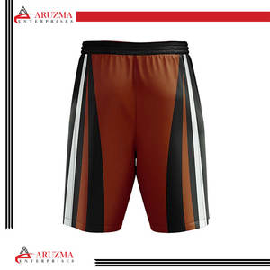 Vente en gros de shorts de basket-ball en maille personnalisés pour hommes design universitaire uni avec sublimation fabriqués pour des vêtements de sport - Product Image 6