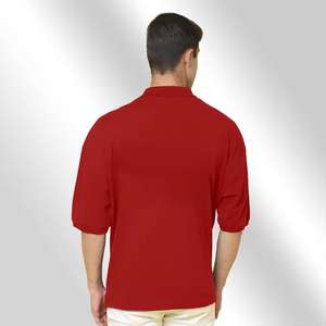 Promoción, ropa informal, polos para hombre, superventas, nuevo diseño, logotipo personalizado, polos transpirables de Color sólido para hombre - Product Image 3