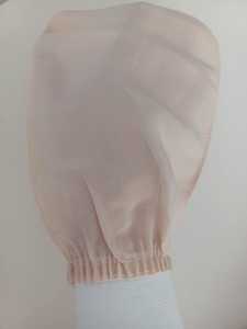 Turkish Silk <strong>Hammam</strong> Exfoliating Glove with Elastic at Wrist Face and Body Scrub Tan Remover for Sensitive and Normal Skin