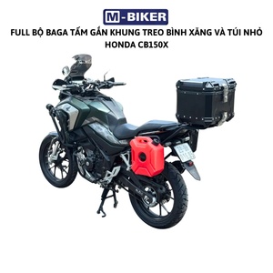Porte-bagages en acier inoxydable CB150X avec support de réservoir de carburant, capacité de charge de 50 kg pour motos de rue, rénovation/amélioration - Product Image 3
