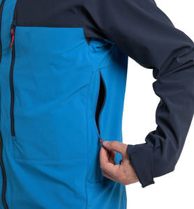 Gran oferta, chaqueta Softshell personalizada, chaqueta de senderismo, transpirable, para escalar montañas, chaqueta a prueba de viento para exteriores para hombres - Product Image 4