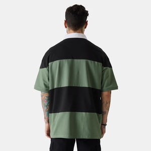 Venta al por mayor 100% algodón de los hombres de manga corta para Polo camiseta transpirable logotipo personalizado impreso de talla grande Casual sólido OEM mantenido - Product Image 2