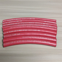 Tuyau d'incendie flexible en PVC tressé renforcé pour système de protection incendie et pulvérisation d'eau