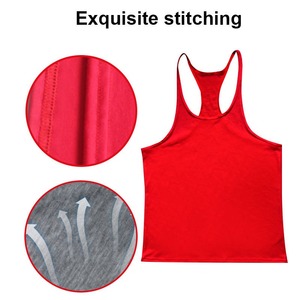 Séchage rapide respirant débardeurs 100% Polyester sublimé course gilet Gym débardeur sans couture Singlet Marathon hommes débardeurs - Product Image 4