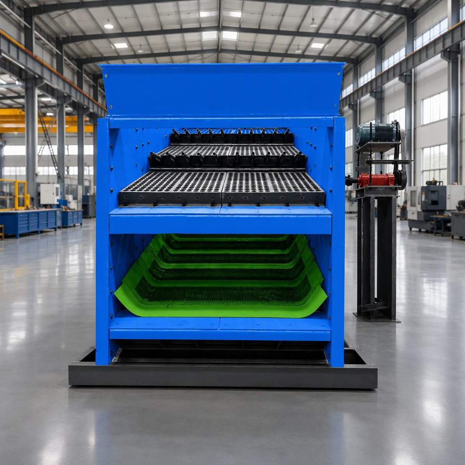 Industrial Continuous Classification Flip Flop Screen PU Elastic Mesh ...