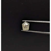 Diamant naturel Galaxy élégant en forme de pentagone, taille diamant, 5,3-6,5 mm, 0,70 ct, pierre de fiançailles alternative