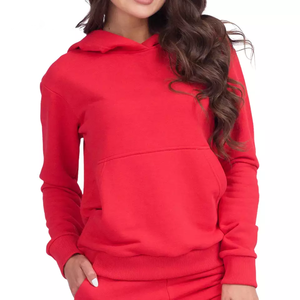 เสื้อฮู้ดผู้หญิงแขนยาวเสื้อฮู้ดผ้าฟลีซชุดกีฬาสำหรับฤดูหนาว - Product Image 4