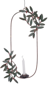 Bougeoir en aluminium de décoration de bibliothèque de maison de forme ronde unique et simple pour la table de jardin pour la maison de mariage, bougeoir - Product Image 3