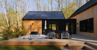 Nouvelles maisons en bois modernes d'inspiration scandinave - Conceptions de cabanes et de granges à ossature bois - Garantie de plus de 5 ans