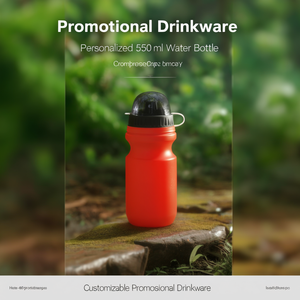 Bottiglia d'Acqua Personalizzabile da 550ml, Articoli Promozionali per Bevande - Product Image 3