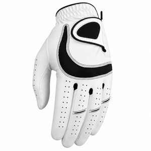 Gants de golf Elson Sports Manufacture en cuir Cabretta extensible et respirant pour hommes et femmes, gants de sport d'extérieur à séchage rapide - Product Image 1