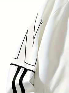 Veste en duvet en laine Letterman universitaire personnalisée veste en duvet de grande taille avec logo en tissu de haute qualité pour hommes vente en gros - Product Image 3