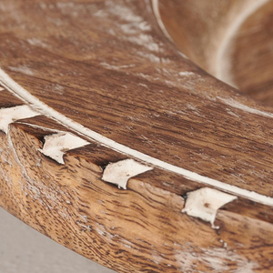 Wholesale Price Charger Plates for Christmas Dinner Wooden Charger Plates for Thanksgiving Rustic Charger Plates for <b>Parties</b> - Product Image 5