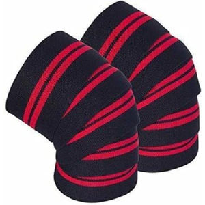 Bandes de genou pour la musculation, entraînement en salle de sport, élastiques, solides, respirantes, écologiques - Product Image 4