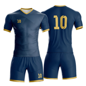 Conjunto de ropa de fútbol personalizada de alta calidad, camisetas y camisetas de fútbol, camisetas deportivas sublimadas - Product Image 1